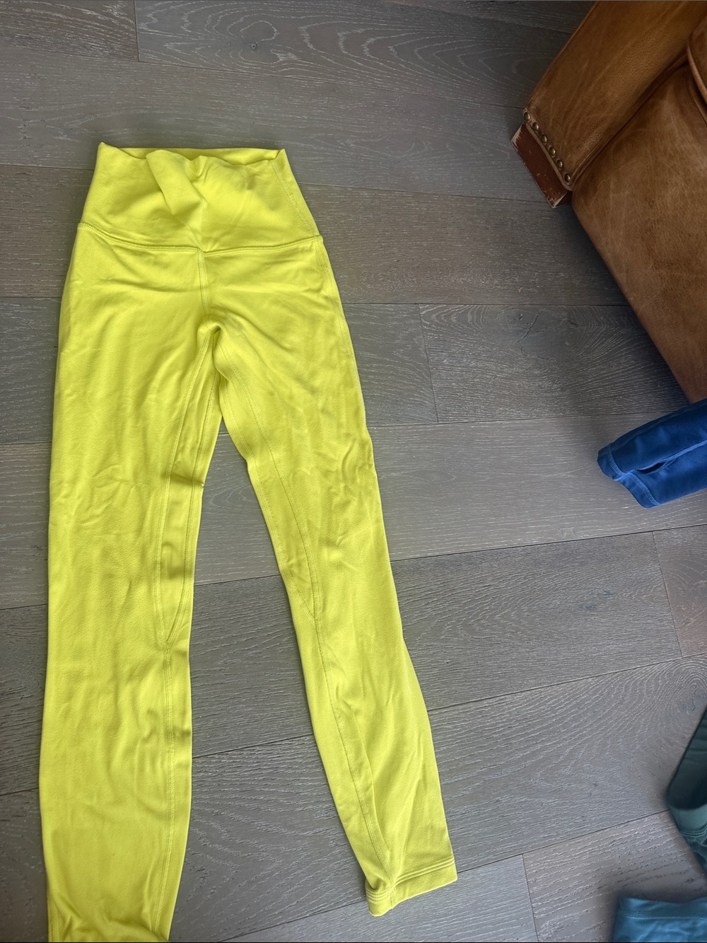 lululemon athletica High-Waist Neon Yellow Leggings